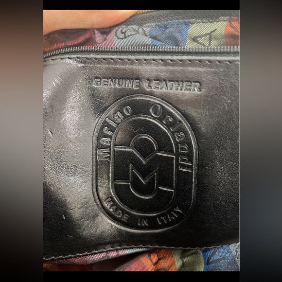 Marino Orlandi Beige Genuine Crocodile Leather Large Purse Tote Crossbod… - Picture 6 of 12